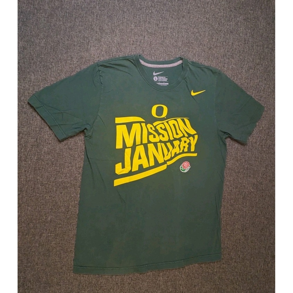 Nike Oregon Ducks Football 2012 Rose Bowl Mission January t-shirt NCAA OU Large